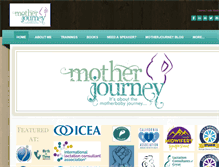 Tablet Screenshot of motherjourney.com